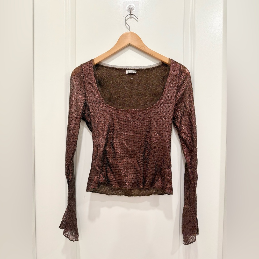 FREE PEOPLE Intimately Late Night Disco Layering Top - Picture 2 of 8